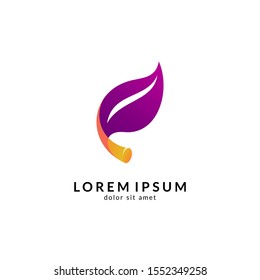 Leaf Logo Design. Nature And Environmental Icon. Health Care And Spa Symbol. Organic Food And Nutrition Vector