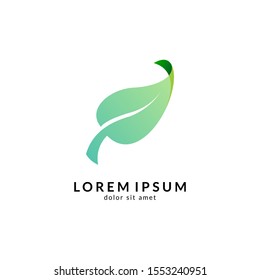 Leaf Logo Design. Nature And Environmental Icon. Health Care And Spa Symbol. Organic Food And Nutrition Vector