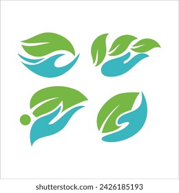 leaf logo design and royalty