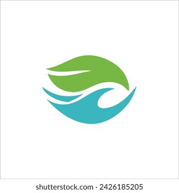 diseño de logotipo de hoja y regalías