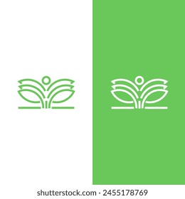 diseño y Regalías del logotipo de hoja