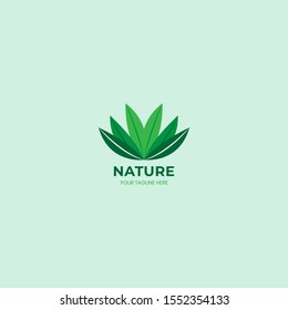 Leaf logo design. logo for sector nature, botanical, environtment etc.