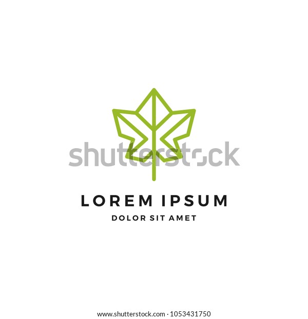 Leaf Logo Design\
Template