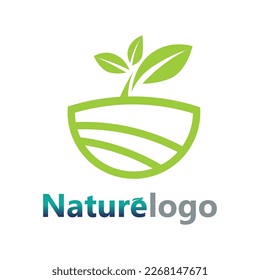 leaf logo design vector for nature symbol template editable,Green leaf logo ecology nature element vector icon.
