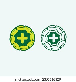 leaf logo design vector for nature symbol template editable,Green leaf logo ecology nature element vector icon.
