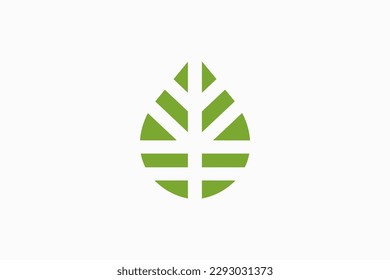 Leaf Logo Design Vector Signo 