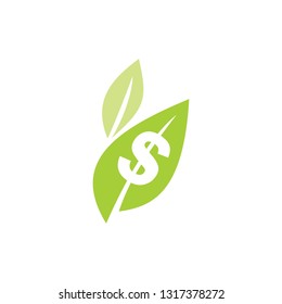Leaf Logo Design Vector Template Isolated