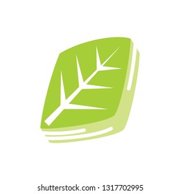 Leaf Logo Design Vector Template Isolated