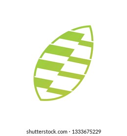 Leaf Logo Design Vector Template Set
