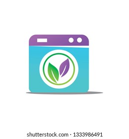Leaf Logo Design Vector Template Set