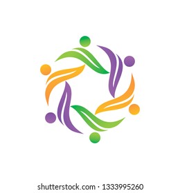 Leaf Logo Design Vector Template Set