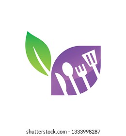 Leaf Logo Design Vector Template Set