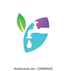 Leaf Logo Design Vector Template Set