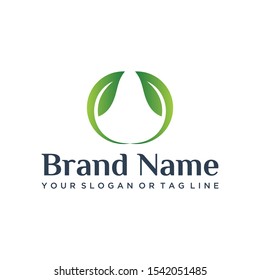 Leaf logo designs vector template for your company