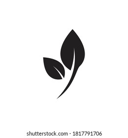 leaf logo ecology nature element vector icon