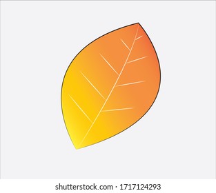 Leaf logo golden color - amazing leaf logo color
