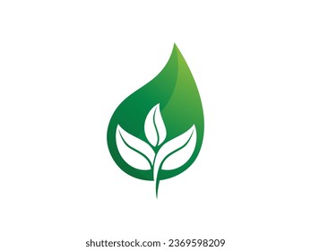 Leaf logo gradient colorful design. leaf logo vector