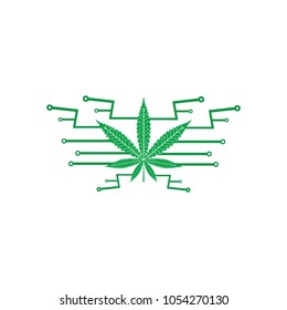 Leaf logo graphic design 