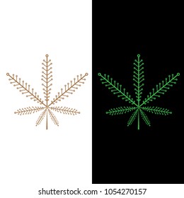 Leaf logo graphic design 