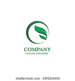 leaf logo - green nature logo and symbol - Vector