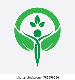 leaf logo icon 