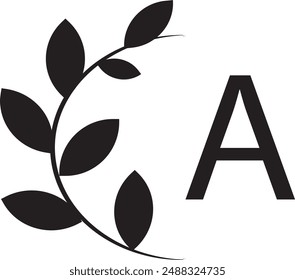 diseño de icono de logotipo de hoja eps 10
