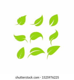 Leaf Logo icon design element