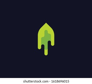 Leaf Logo icon Design element