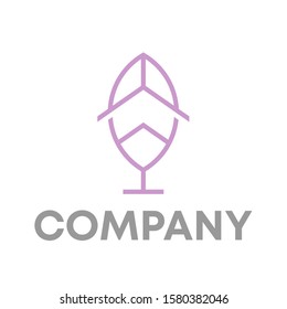 leaf logo icon design template sign