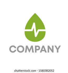 leaf logo icon design template sign