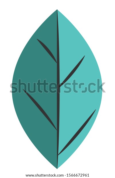 Leaf logo icon isolated on a\
white background. A beautiful trees leaf,divided in two\
colors.