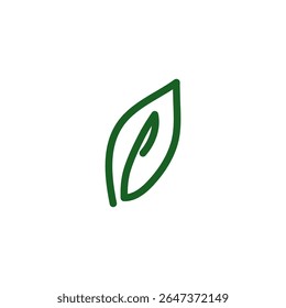 Leaf logo icon sign Hand drawn ink sketch Energy savings eco-friendly energy concept Doodle cartoon design natural eco bio style Fashion print for clothes greeting invitation card flyer banner poster