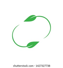 LEAF LOGO ICON TEMPLATE SYMBOL DESIGN