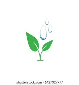 LEAF LOGO ICON TEMPLATE SYMBOL DESIGN