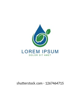 Leaf Logo, icon vector logo template