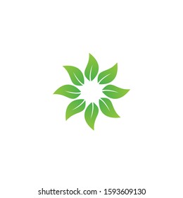 Leaf Logo and Icon Vector Template