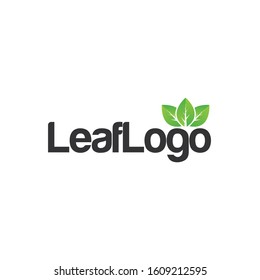 Leaf Logo and Icon Vector Template