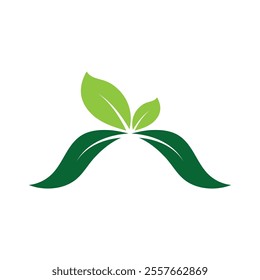 Leaf Logo Images design Template Icon