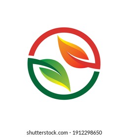 Leaf logo images illustration design