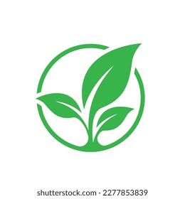Leaf logo images illustration design
