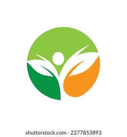 Leaf logo images illustration design