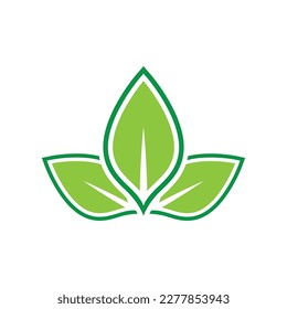 Leaf logo images illustration design