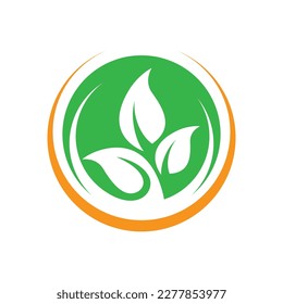 Leaf logo images illustration design