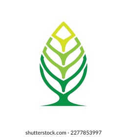 Leaf logo images illustration design