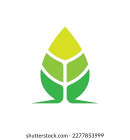 Leaf logo images illustration design