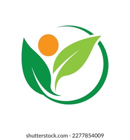Leaf logo images illustration design