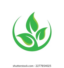 Leaf logo images illustration design