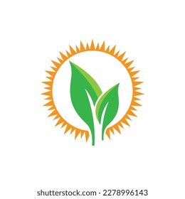 Leaf logo images illustration design