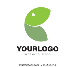 leaf logo industrial good for your industries logo, good for element design logo good for any other design.