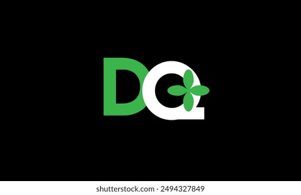 Leaf Logo Initial Green Nature